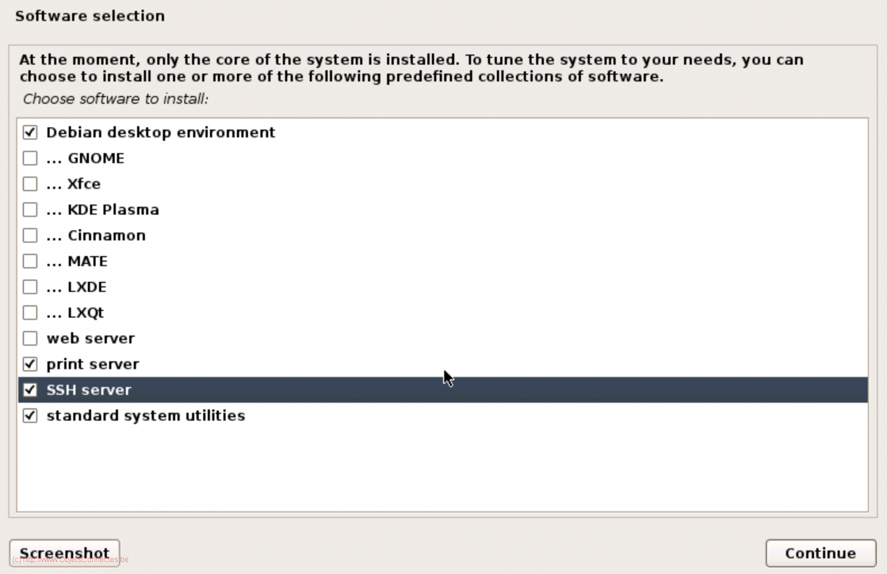 Software installation 2 Linux